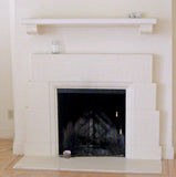 Fireplace Mantel and Shelf (cement panels)