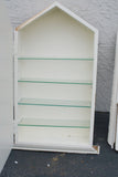Medicine cabinet with Mirror Glass door - Gable-shaped